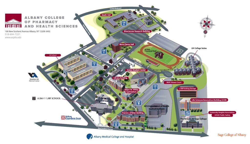 Map and Directions - CBET I Stack Family Center for Biopharmaceutical